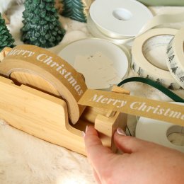 Merry Christmas Paper Tape - 50m