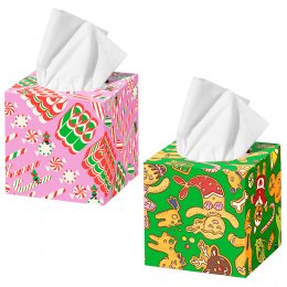 Who Gives a Crap Soft & Strong Facial Tissues - The Sweet Edition - Box of 56