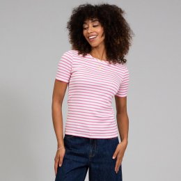 Kite Portesham Jersey T-Shirt Azalea Stripe