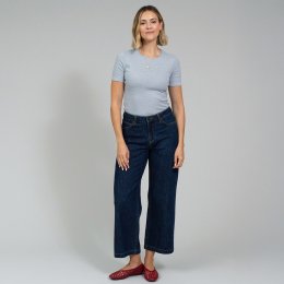Kite Portesham Jersey T-Shirt Navy Stripe