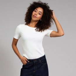 Kite Portesham Ribbed T-Shirt Off-White