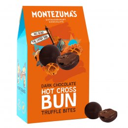 Montezumas Dark Chocolate Hot Cross Bun Truffle Bites - 120g