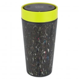 Circular & Co Recycled Trainer Reusable Coffee Cup - Lime Green - 12oz