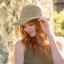 Sage Hemp & Cotton Sun Hat