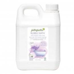 Pittapatta Organic Bubble Bath Refill - Aloe Vera, Lavender & Sweet Orange - 2.5L