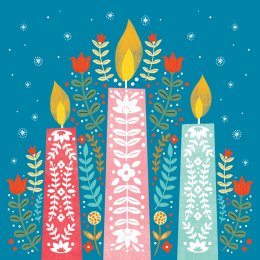Amnesty Charity Christmas Cards - Season of Light - Pack of 10