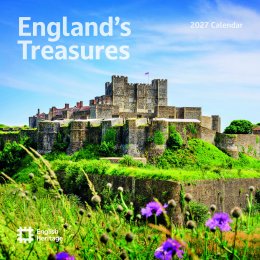 English Heritage England Treasures 2027 Wall Calendar