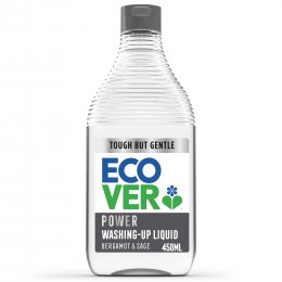 Ecover Power Washing Up Liquid - Bergamot & Sage - 450ml