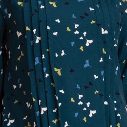 Nomads EcoVero Pintuck Dress - Teal