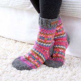 Iona Sofa Socks - Pink