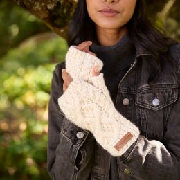 Enniskerry Merino Handwarmer - Cream