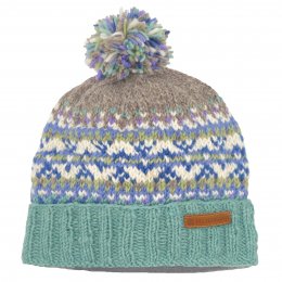 Iona Roll Back Beanie - Aqua