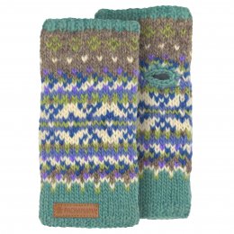 Iona Handwarmers - Aqua