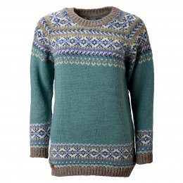 Iona Sweater - Aqua