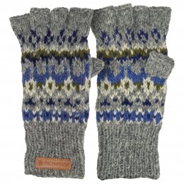 Westport Fingerless Gloves - Blue