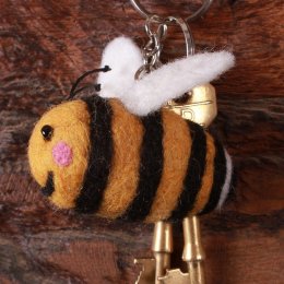 Bee Keyring