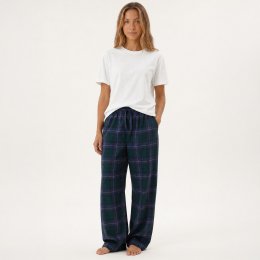 Komodo Womens Jim Jam Pyjama Bottoms - Black Watch