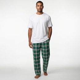 Komodo Mens Jim Jam Pyjama Bottoms - Green