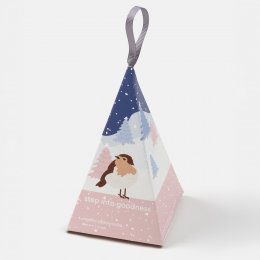 Thought Fluffy Robin Organic Cotton in Hangable Sock Gift Box - UK 4-7