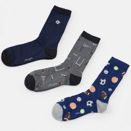 Thought League of Your Own Sport Organic Cotton Socks Gift Box - UK 7-11 - 3 Pairs
