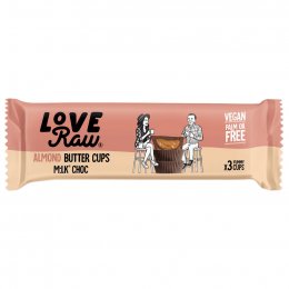 LoveRaw M:lk Choc Almond Butter Cups - 39g