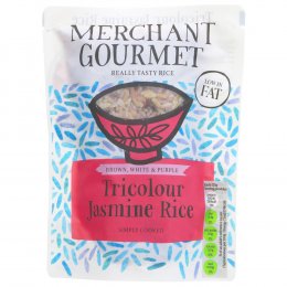 Merchant Gourmet Tricolour Jasmine Rice - 250g