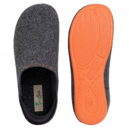 SnugToes Mens Feso Slippers - Orange