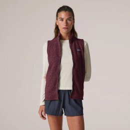 Patagonia Womens Better Sweater Vest - Berry Fig
