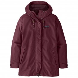 Patagonia Womens Outdoor Everyday Rain Jacket - Berry Fig