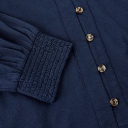 White Stuff Ronley Organic Shirt - Dark Navy