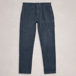 White Stuff Kemble Organic Cargo Trousers - Dark Navy