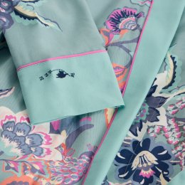 White Stuff Nina Organic Dressing Gown - Blue