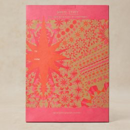 White Stuff 12 Days of Christmas Organic Sock Advent - Pink