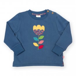 Kite Folksy Bloom Sweatshirt - Navy