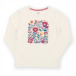 Kite Folksy Bloom T-Shirt - Cream