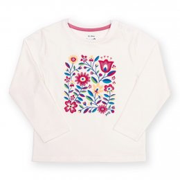 Kite Folksy Bloom T-Shirt - Cream