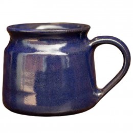 Handmade Ceramic Mug - Navy