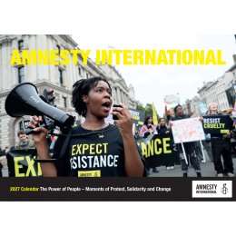 Amnesty 2027 Wall Calendar - The Power of People