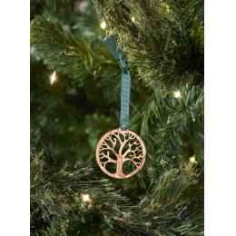 Handmade Olive Wood Palestinian Tree of Life Decoration