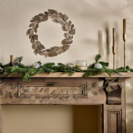 Charita Antique Brass Wreath