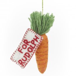Felt Snack for Rudolph Hanging Christmas Decoration