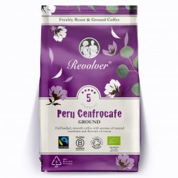 Revolver Fairtrade & Organic Peru Ground Coffee - 200g
