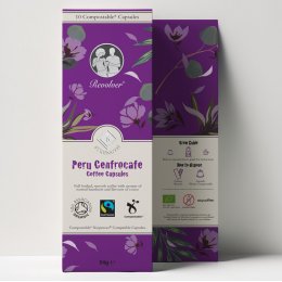 Revolver Fairtrade & Organic Peru Nespresso Coffee Capsules - 52g