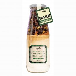Bake By Treat Co Traditional Christmas Fruit Cake Mix Bottle - 530g