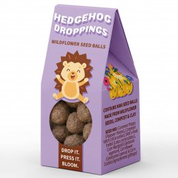 Hedgehog Droppings Wildflower Seed Ball Kit