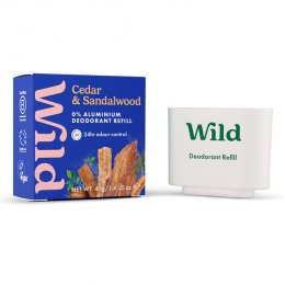 Wild Deodorant Refill - Cedar & Sandalwood - 40g