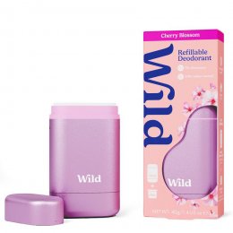Wild Deodorant Pink Case - Cherry Blossom - 40g