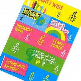 Amnesty Sticker Sheet - People Power Collection