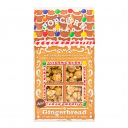 Popcorn Shed Vegan Gingerbread Gourmet Popcorn Snack Box - 80g
