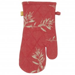 Raine & Humble Olive Grove Print Single Oven Glove - Cinnamon
